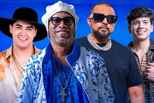 Ronaldinho apresenta “CAMISA 10”, primeiro projeto da Tu Música, com Sean Paul, Natanzinho Lima, Léo Foguete e artistas de 18 países