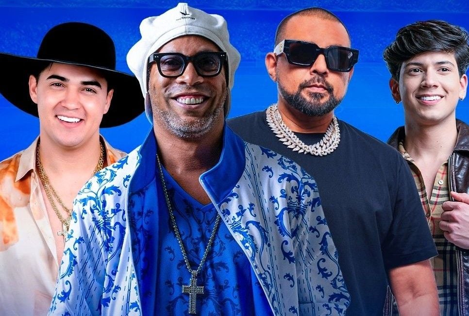 Ronaldinho apresenta “CAMISA 10”, primeiro projeto da Tu Música, com Sean Paul, Natanzinho Lima, Léo Foguete e artistas de 18 países